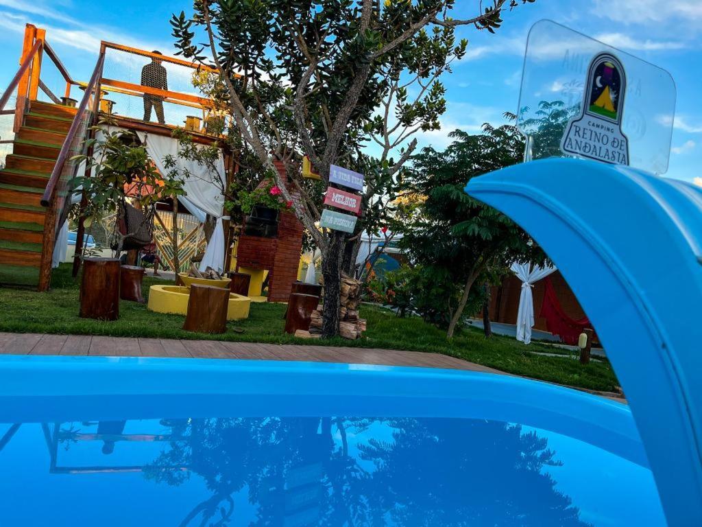 Camping Reino De Andalasia Алту-Параїзу-ді-Гояс Екстер'єр фото